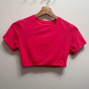 SKIMS Fits Everybody Super Cropped T-Shirt